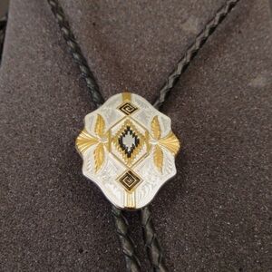 Montana Silversmiths Silver and Gold Western Necklace